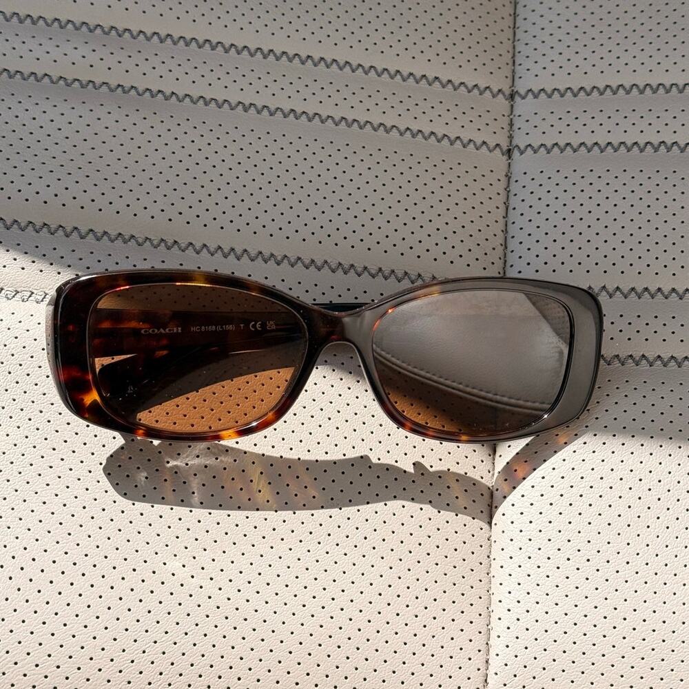 Coach HC8168 (L156) Dark Tortoise Sunglasses Frames 57-16-135mm